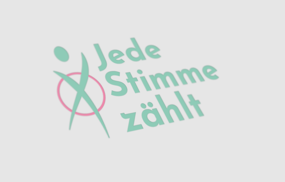 Jede Stimme zählt Denis Dunkel Design